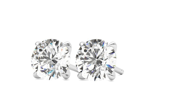 Taylor & Hart Dea 2.00ct Studs Jewellery 360 degree image 26