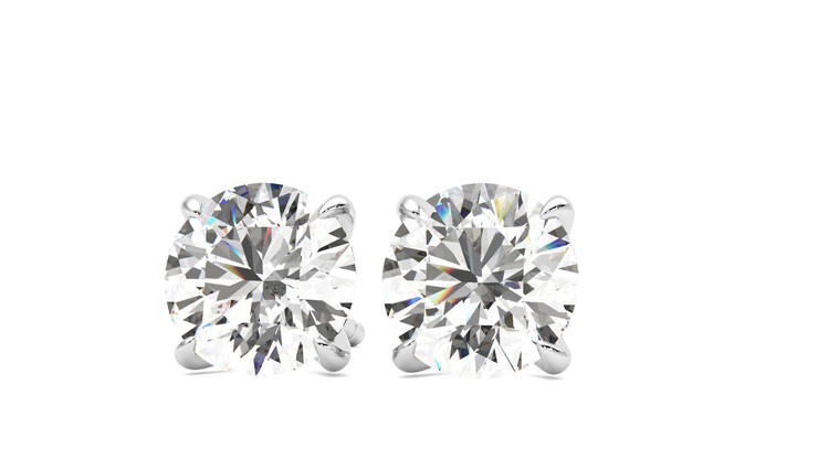 Taylor & Hart Dea 2.00ct Studs Jewellery 360 degree image 27