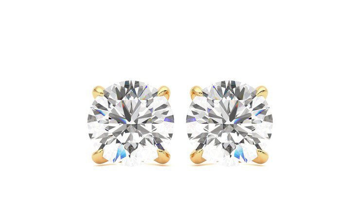 Taylor & Hart Dea 2.00ct Studs Jewellery 360 degree image 0