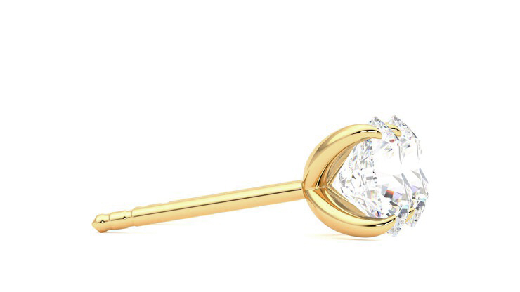 Taylor & Hart Dea 2.00ct Studs Jewellery 360 degree image 9
