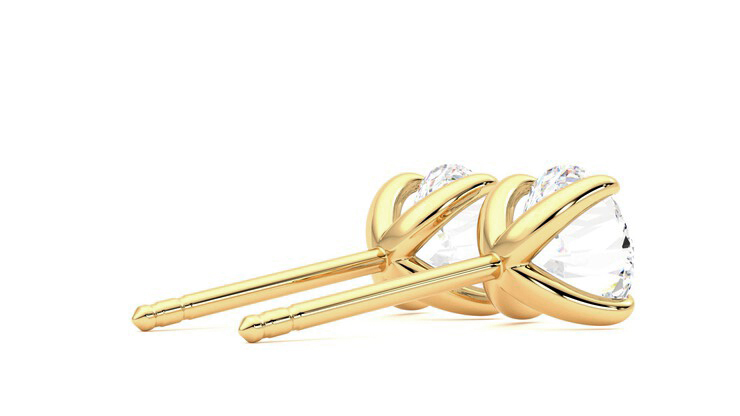 Taylor & Hart Dea 2.00ct Studs Jewellery 360 degree image 12