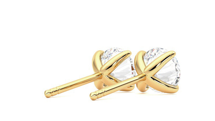 Taylor & Hart Dea 2.00ct Studs Jewellery 360 degree image 13