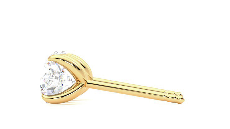 Taylor & Hart Dea 2.00ct Studs Jewellery 360 degree image 20