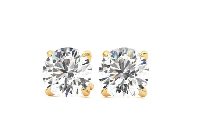Taylor & Hart Dea 2.00ct Studs Jewellery 360 degree image 27