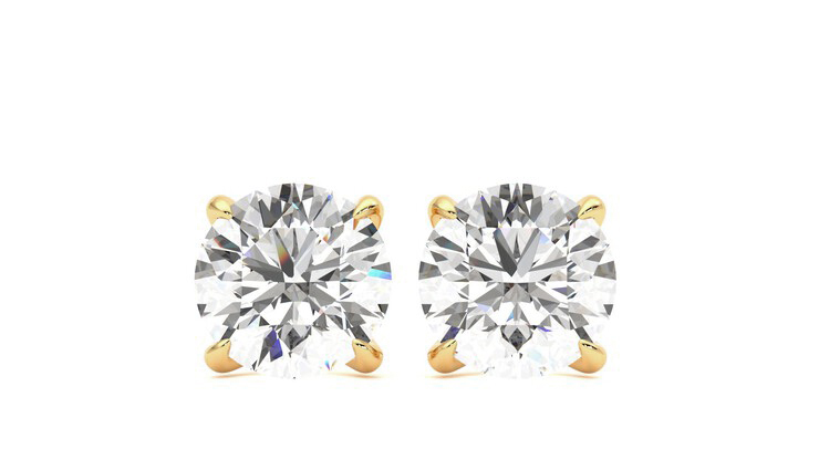 Taylor & Hart Dea 2.00ct Studs Jewellery 360 degree image 29