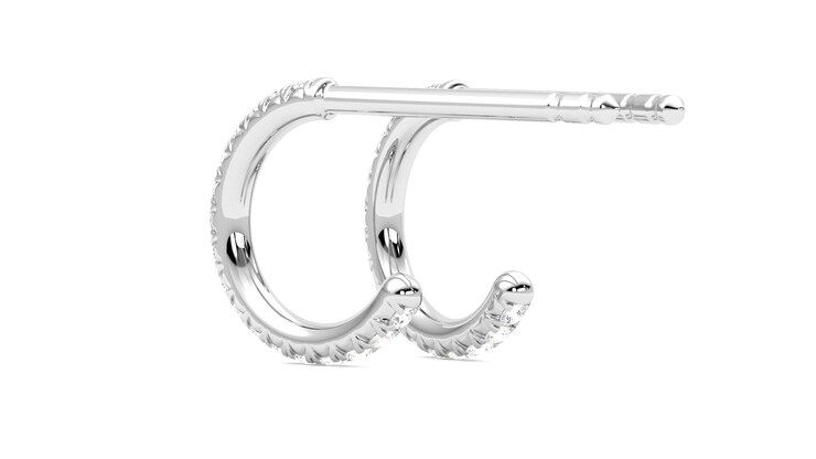 Taylor & Hart Dea Hoops Jewellery 360 degree image 17