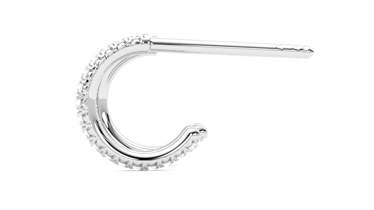 Taylor & Hart Dea Hoops Jewellery 360 degree image 20