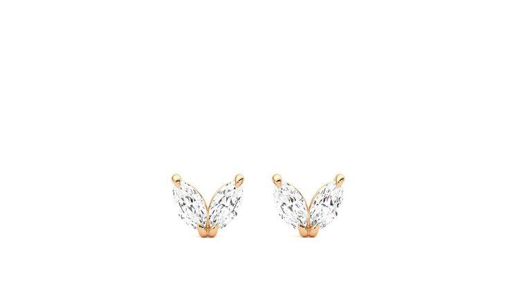 Taylor & Hart Iona Studs Jewellery 360 degree image 1