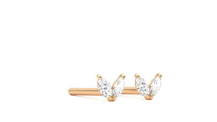 Taylor & Hart Iona Studs Jewellery 360 degree image 5