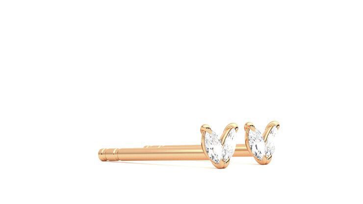 Taylor & Hart Iona Studs Jewellery 360 degree image 7
