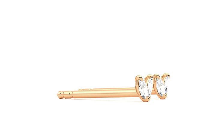Taylor & Hart Iona Studs Jewellery 360 degree image 8