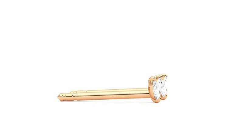 Taylor & Hart Iona Studs Jewellery 360 degree image 9