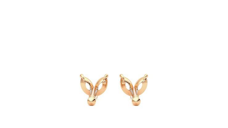 Taylor & Hart Iona Studs Jewellery 360 degree image 15