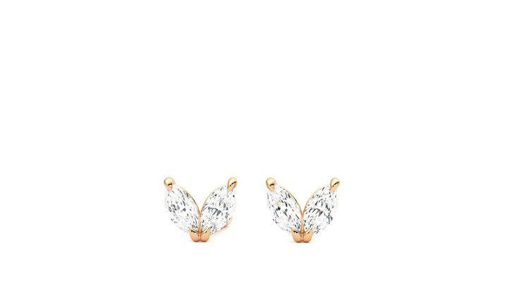 Taylor & Hart Iona Studs Jewellery 360 degree image 28