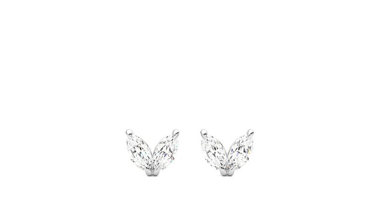 Taylor & Hart Iona Studs Jewellery 360 degree image 0