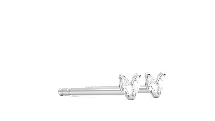 Taylor & Hart Iona Studs Jewellery 360 degree image 7