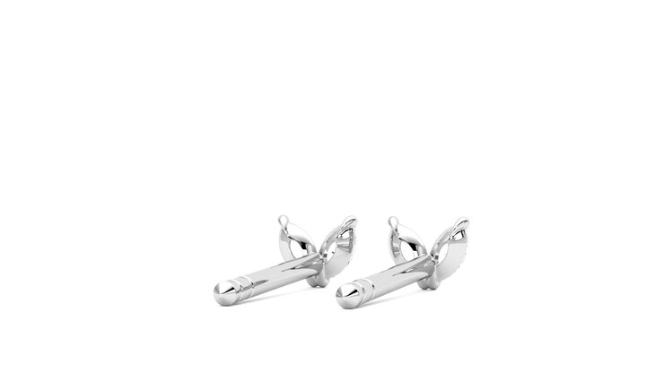 Taylor & Hart Iona Studs Jewellery 360 degree image 14