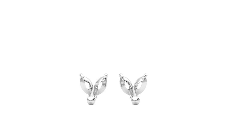 Taylor & Hart Iona Studs Jewellery 360 degree image 15