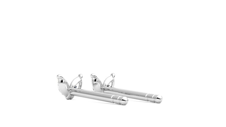 Taylor & Hart Iona Studs Jewellery 360 degree image 17