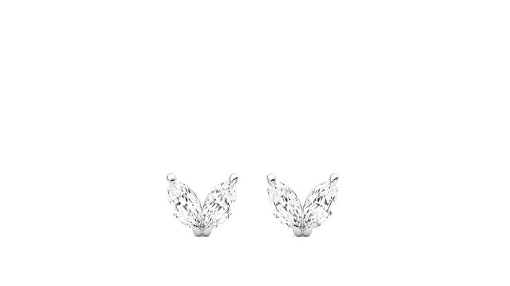 Taylor & Hart Iona Studs Jewellery 360 degree image 29