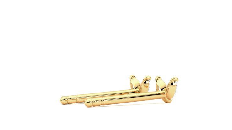 Taylor & Hart Iona Studs Jewellery 360 degree image 12