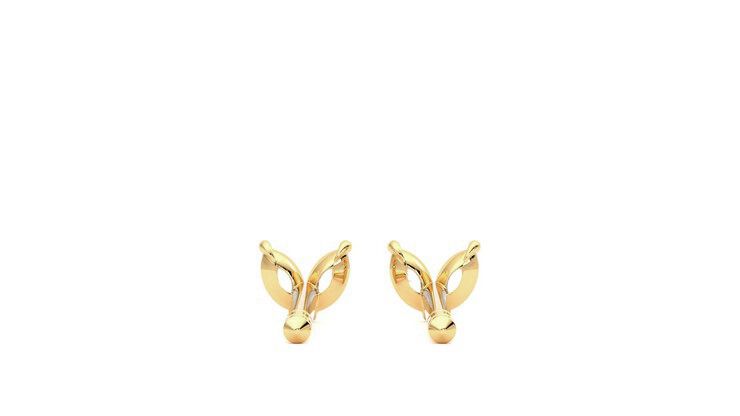 Taylor & Hart Iona Studs Jewellery 360 degree image 15