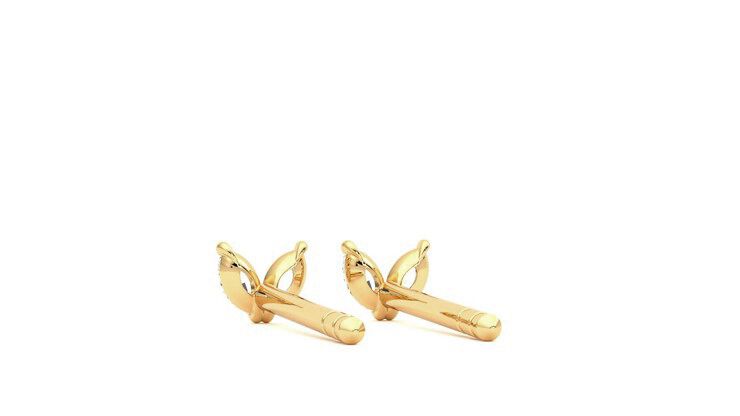 Taylor & Hart Iona Studs Jewellery 360 degree image 16