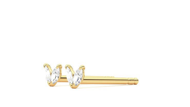 Taylor & Hart Iona Studs Jewellery 360 degree image 23