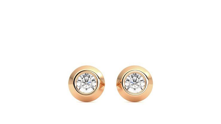 Taylor & Hart Solanna Studs Jewellery 360 degree image 0
