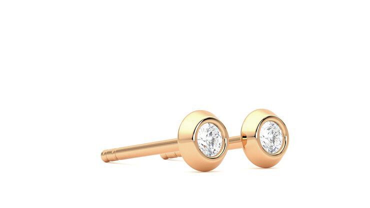 Taylor & Hart Solanna Studs Jewellery 360 degree image 6