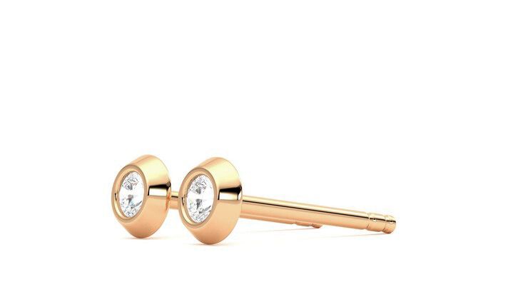 Taylor & Hart Solanna Studs Jewellery 360 degree image 23