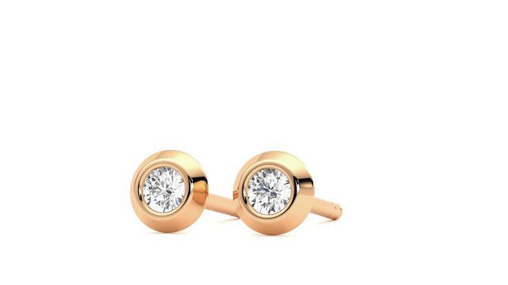 Taylor & Hart Solanna Studs Jewellery 360 degree image 26