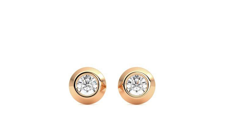 Taylor & Hart Solanna Studs Jewellery 360 degree image 29