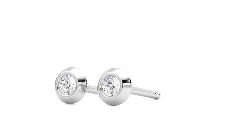 Taylor & Hart Solanna Studs Jewellery 360 degree image 25