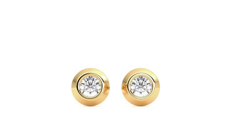 Taylor & Hart Solanna Studs Jewellery 360 degree image 0