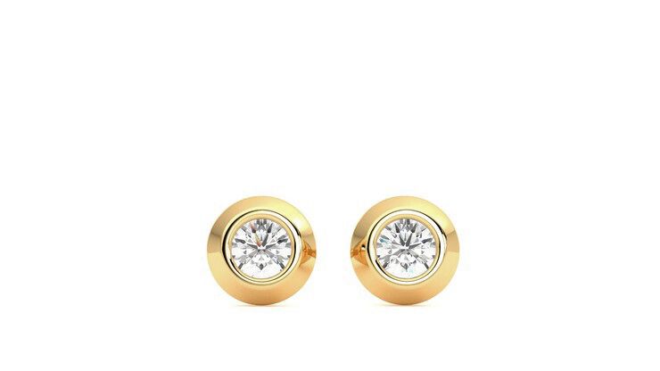 Taylor & Hart Solanna Studs Jewellery 360 degree image 1