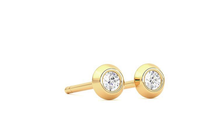 Taylor & Hart Solanna Studs Jewellery 360 degree image 5