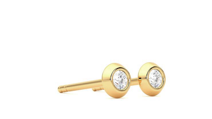 Taylor & Hart Solanna Studs Jewellery 360 degree image 6