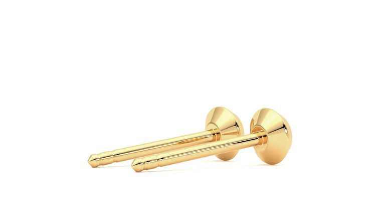 Taylor & Hart Solanna Studs Jewellery 360 degree image 12