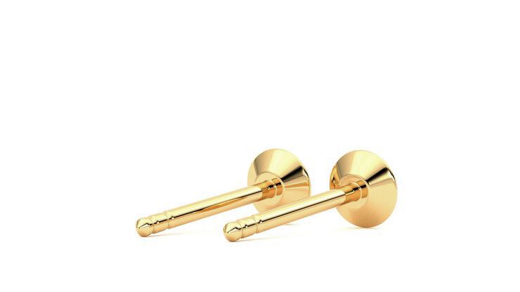 Taylor & Hart Solanna Studs Jewellery 360 degree image 13