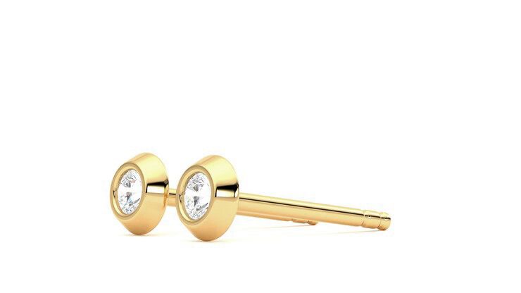 Taylor & Hart Solanna Studs Jewellery 360 degree image 23