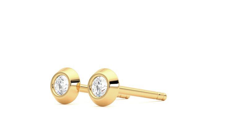 Taylor & Hart Solanna Studs Jewellery 360 degree image 24