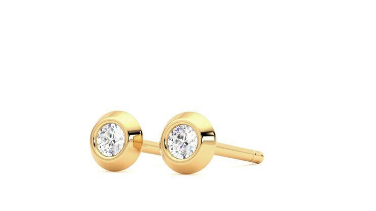 Taylor & Hart Solanna Studs Jewellery 360 degree image 25