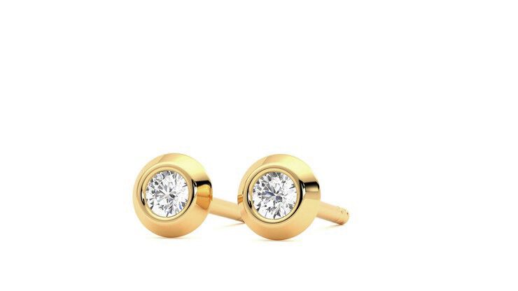 Taylor & Hart Solanna Studs Jewellery 360 degree image 26