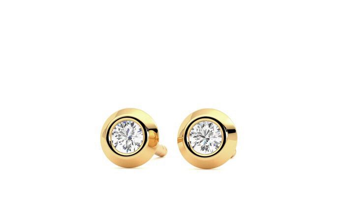 Taylor & Hart Solanna Studs Jewellery 360 degree image 27