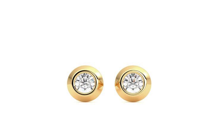 Taylor & Hart Solanna Studs Jewellery 360 degree image 29