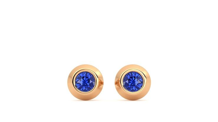 Taylor & Hart Solanna Studs Jewellery 360 degree image 0