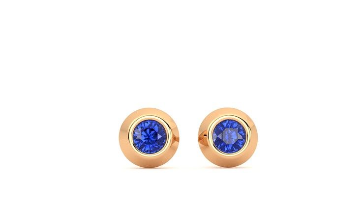 Taylor & Hart Solanna Studs Jewellery 360 degree image 2