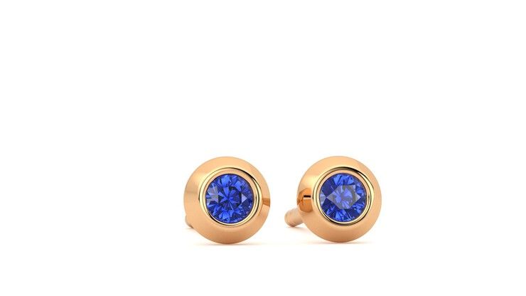 Taylor & Hart Solanna Studs Jewellery 360 degree image 3