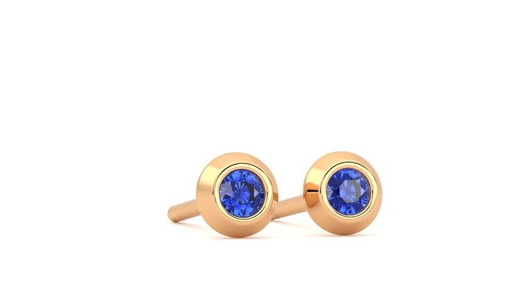 Taylor & Hart Solanna Studs Jewellery 360 degree image 4